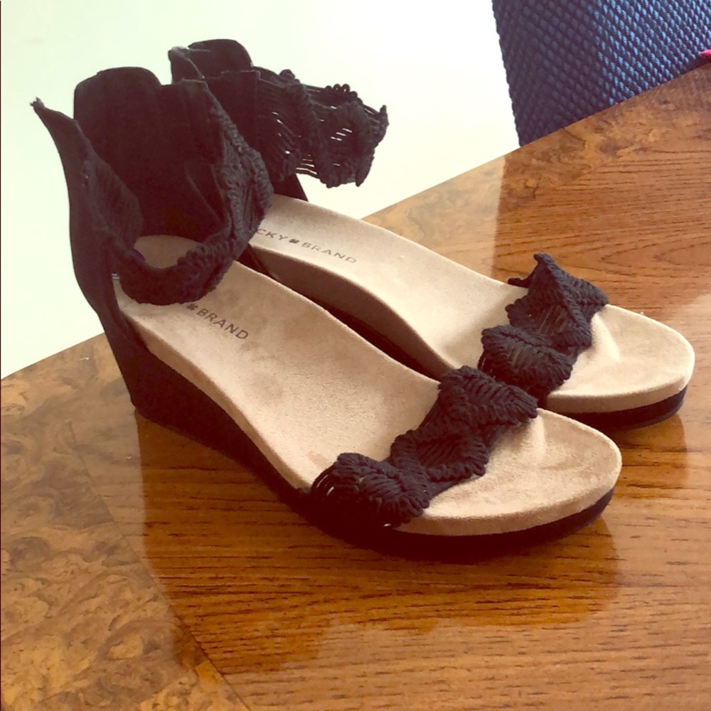 Lucky Brand Low Wedges